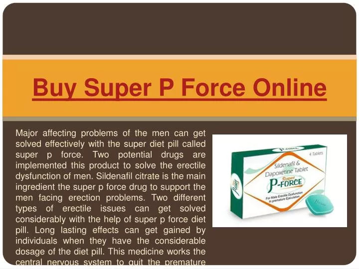 buy super p force online