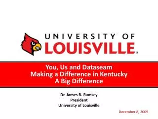 You, Us and Dataseam Making a Difference in Kentucky A Big Difference