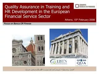 Focus on Banca CR Firenze
