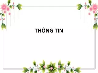 th ng tin