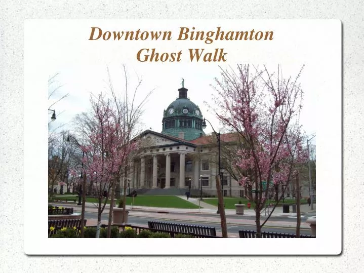 downtown binghamton ghost walk