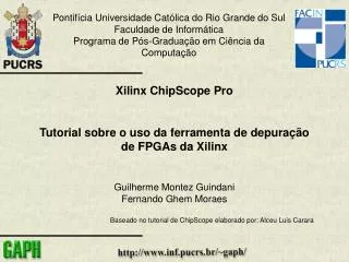 Xilinx ChipScope Pro Tutorial sobre o uso da ferramenta de depuração de FPGAs da Xilinx