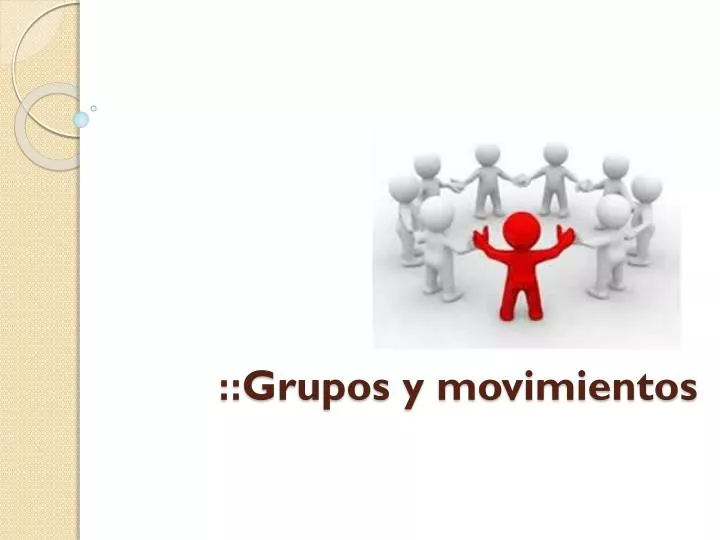 grupos y movimientos