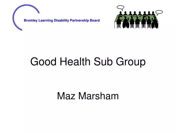 good health sub group