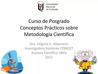 curso de posgrado conceptos pr cticos sobre metodolog a cient fica