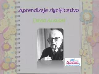aprendizaje significativo
