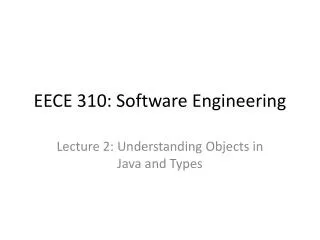 eece 310 software engineering