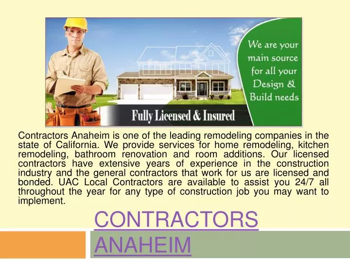 contractors anaheim