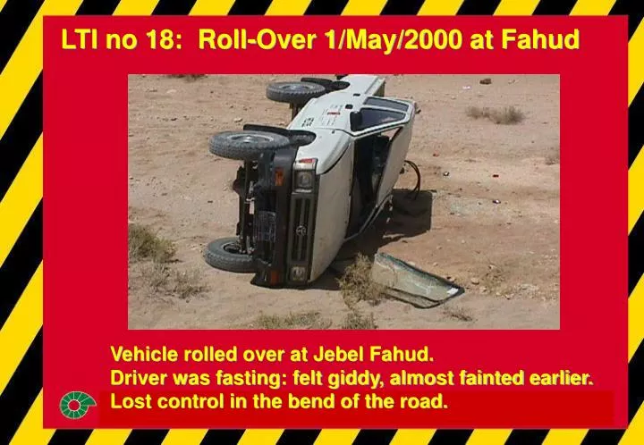 lti no 18 roll over 1 may 2000 at fahud
