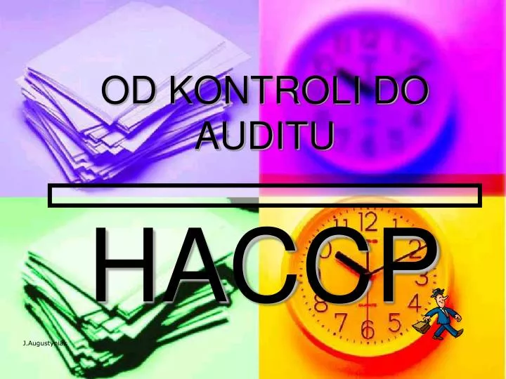od kontroli do auditu haccp