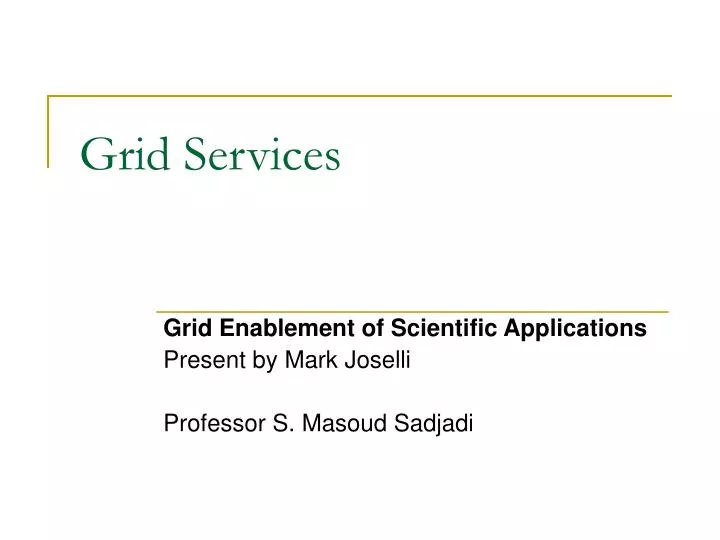 grid services