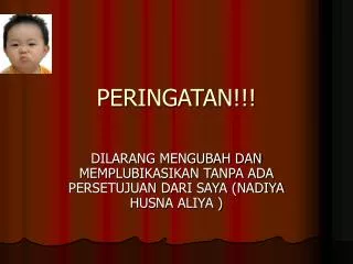peringatan