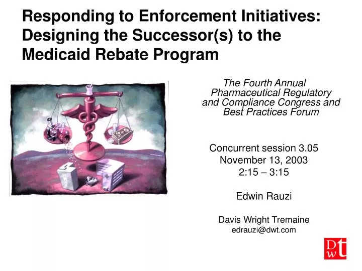 responding to enforcement initiatives designing the successor s to the medicaid rebate program