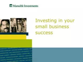 Investing in your small business success