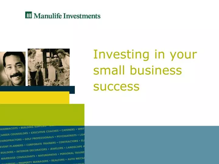 investing in your small business success