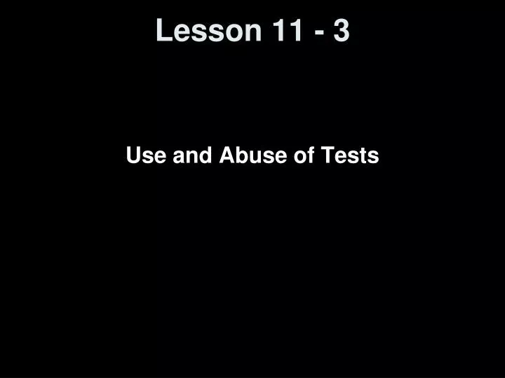 lesson 11 3