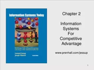 Chapter 2 Information Systems For Competitive Advantage prenhall/jessup