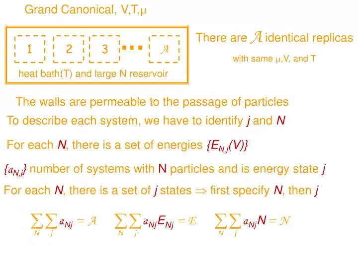 grand canonical ensemble