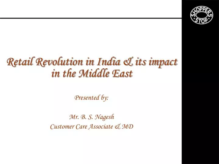 retail revolution in india its impact in the middle east