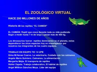 el zool gico virtual