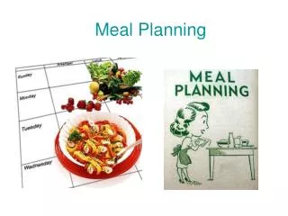 Meal Planning