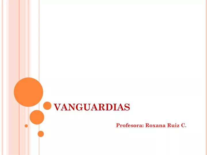 vanguardias