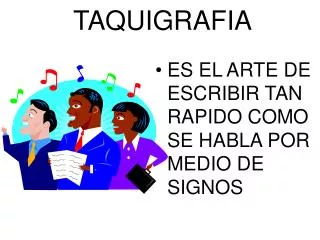 taquigrafia
