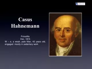 Casus Hahnemann