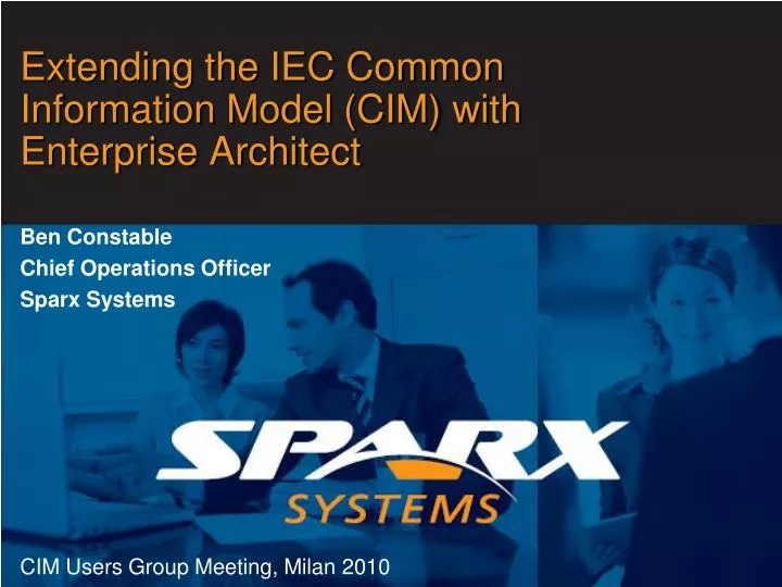 extending the iec common information model cim with enterprise architect