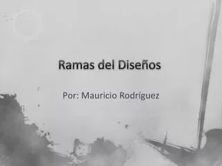 ramas del dise os