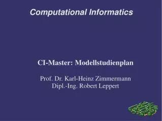 Computational Informatics