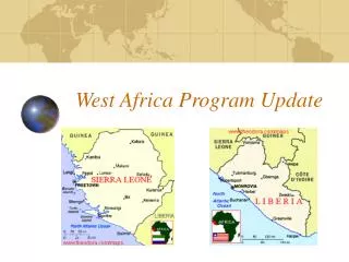 West Africa Program Update