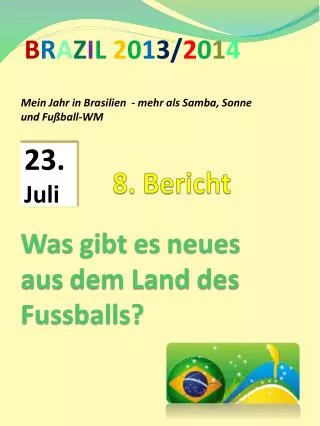 8 bericht