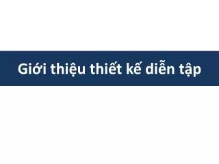 gi i thi u thi t k di n t p