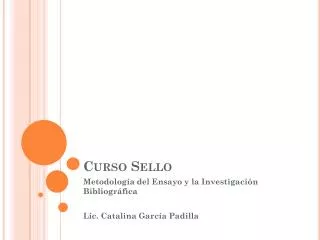 curso sello