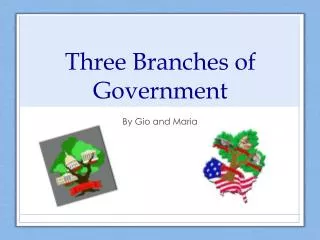 three branches of government