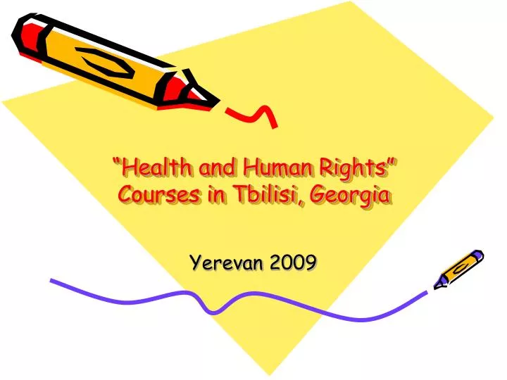 health and human rights courses in tbilisi georgia