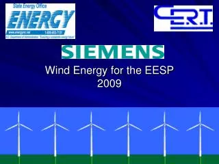 Wind Energy for the EESP 2009