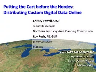 Putting the Cart before the Hordes: Distributing Custom Digital Data Online