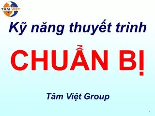 k n ng thuy t tr nh chu n b