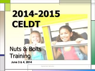 2014-2015 CELDT