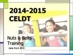 2014-2015 CELDT - slide 1
