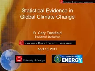 Statistical Evidence in Global Climate Change