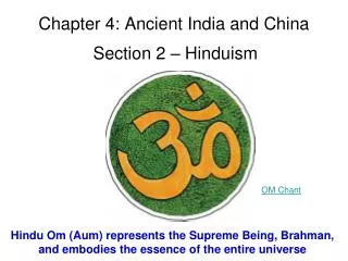 Chapter 4: Ancient India and China