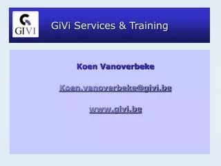 GiVi Services &amp; Training