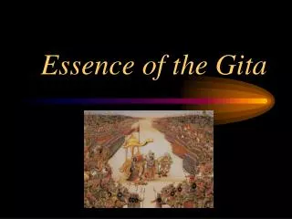 Essence of the Gita