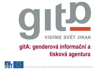 gita genderov informa n a tiskov agentura