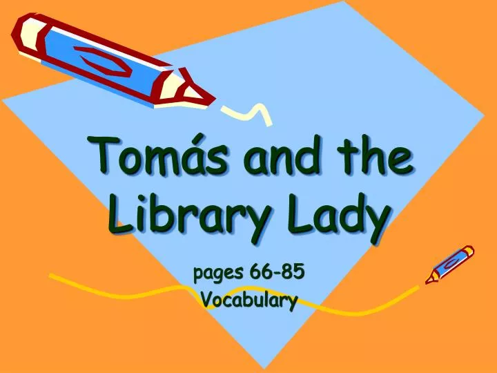 tom s and the library lady