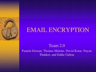 EMAIL ENCRYPTION