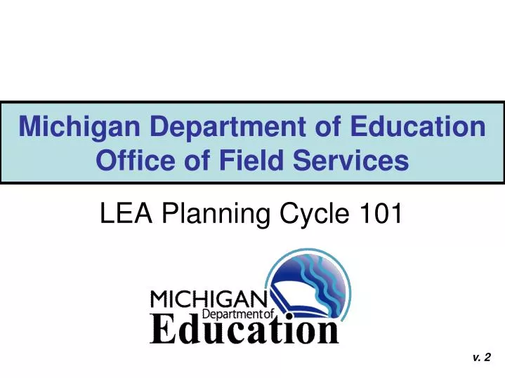 michigan department of education office of field services